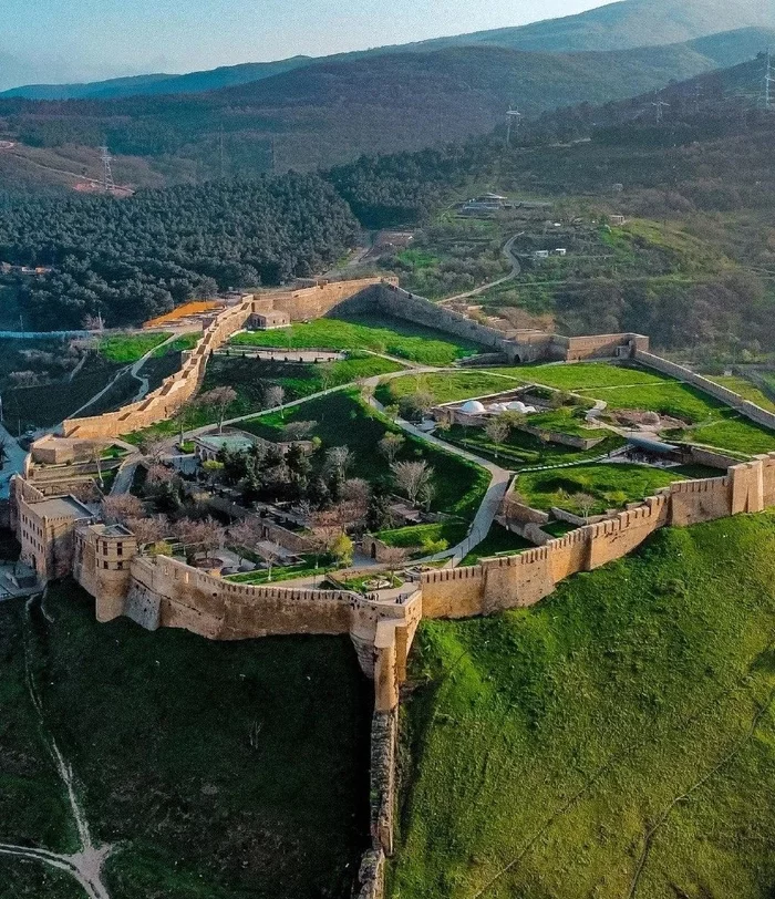 Naryn-kala - an ancient Persian fortress, the city of Derbent, the Republic of Dagestan. Included in the UNESCO World Heritage List - Fortress, Story, The photo, Dagestan, Caucasus, Derbent, Naryn-Kala