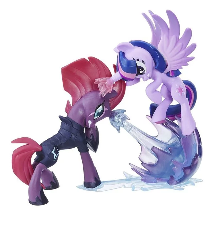 Old review of Tempest and Twi figurine by Tomo - Art, My little pony, PonyArt, Tempest shadow, Twilight sparkle, , Figurines, Video, Youtube, Longpost