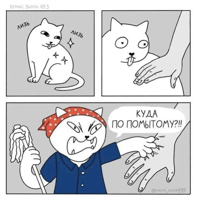 Куда грязные культяпы тянешь