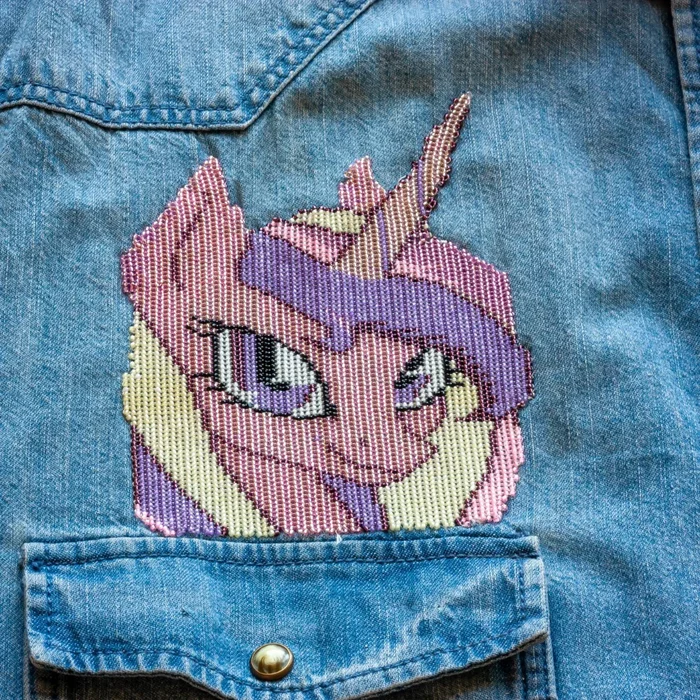 Second post - My, My little pony, Beads, Needlework without process, Longpost