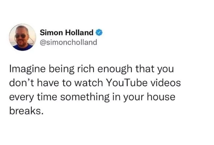 Rich - From the network, Humor, Twitter, Screenshot