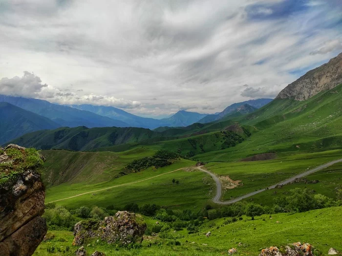 Zen, alone with nature - My, Ingushetia, The mountains, beauty of nature, Zen, Alone with nature, North Caucasus, The photo