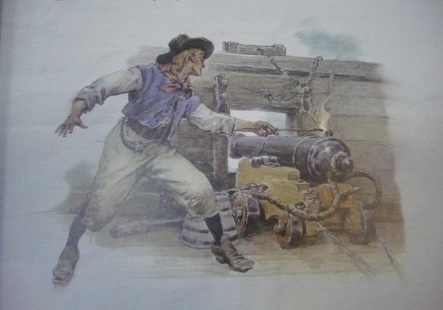 A gun! They're loading the gun! How to load a ship's gun of the 18th century (ll long and dreary) - My, Sea, Story, A gun, How is it done, Ship, Fleet, Yachting, Longpost