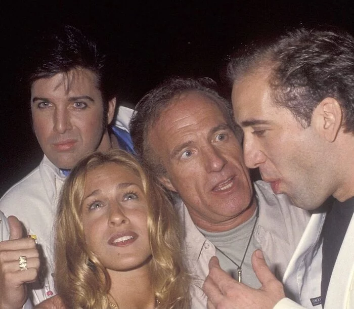 Premiere of Honeymoon in Las Vegas, August 25, 1992 - Actors and actresses, Celebrities, Nicolas Cage, Sarah Jessica Parker, James Caan, Robert Downey Jr., Longpost