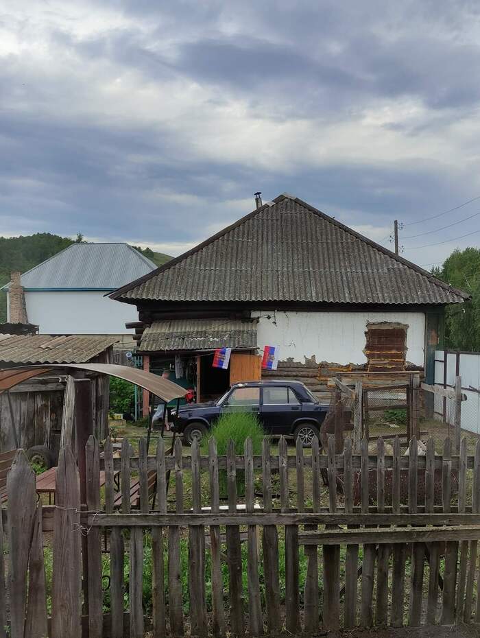 Country in one photo - Black humor, Alcoholics, My, Patriotism, Russia