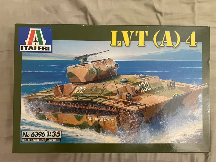 LVT-(a)4 1:35 scale - part 1 - My, Modeling, Scale model, Stand modeling, USA, 1:35, The Second World War, Longpost
