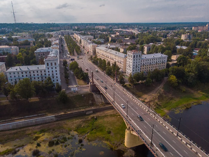 Vitebsk - Belarus - My, Republic of Belarus, Vitebsk, River, Dji, Town, Bridge, Aerial photography, Quadcopter, Drone, Longpost