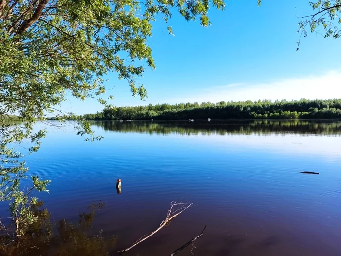 Beautiful view - My, Nature, River, Tobol, beauty of nature, Mobile photography