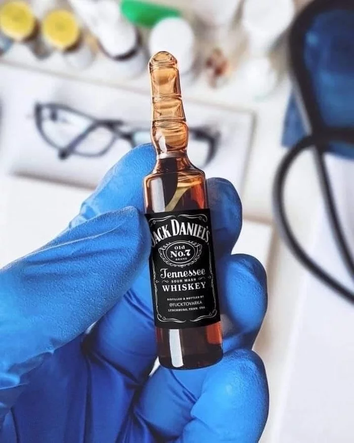 Happy Nurse's Day!!! - Holidays, The medicine, Ampoule, Whiskey, Jack daniels