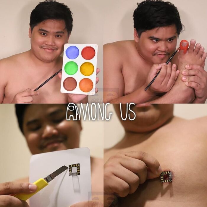 Among Us Among Us, Lowcost cosplay