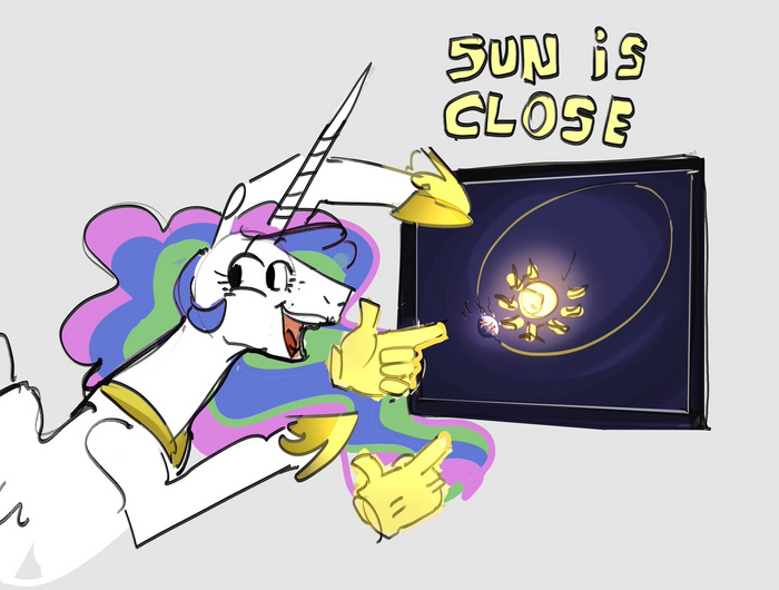   My Little Pony, Princess Celestia, Alumx