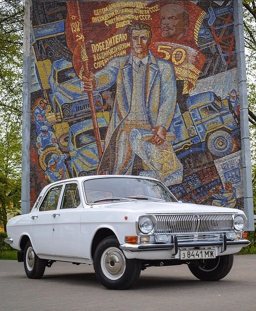 Нижний Новгород, Мозаика около завода ГАЗ - Нижний Новгород, Мозаика, Фотография