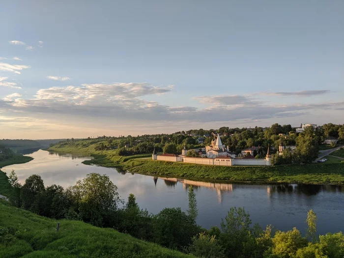 Staritsa - My, The photo, Russia, Travel across Russia, The nature of Russia, Oxbow, Tver region, Volga river