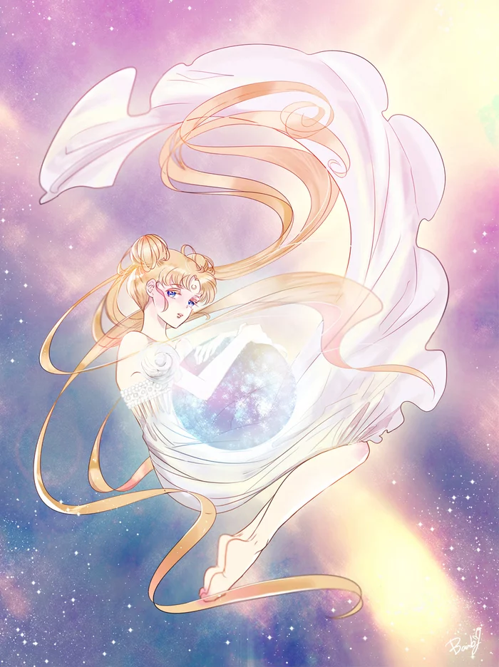 Serenity - Sailor Moon, Anime, Anime art, Princess Serenity