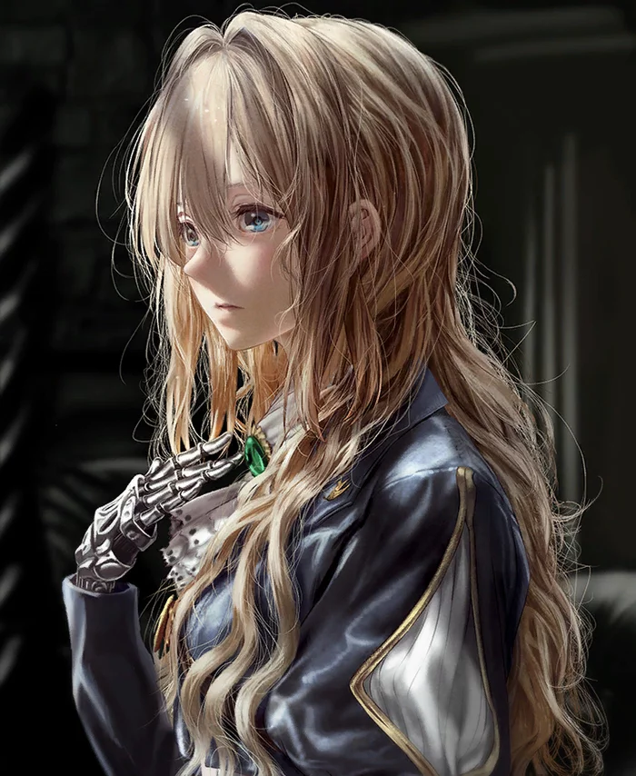 Вайолет - Anime Art, Аниме, Violet Evergarden