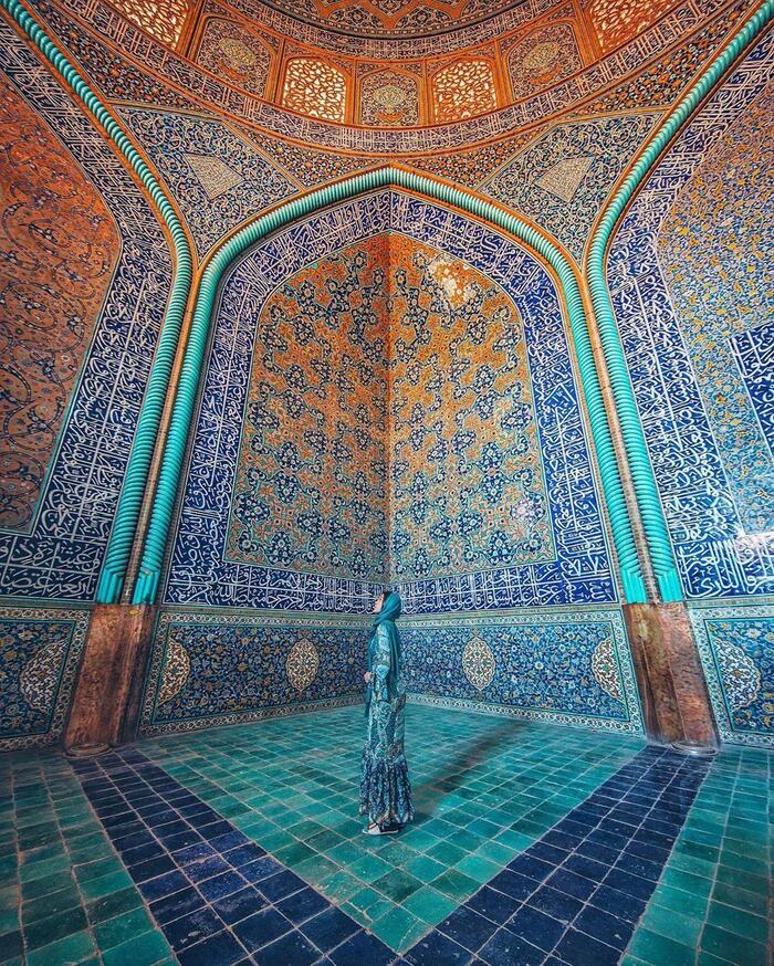 Sheikh Lotfollah Mosque, built during the Safavid Empire (1501-1736), is a triumph of Persian architecture - Architecture, Mosque, The photo, Iran