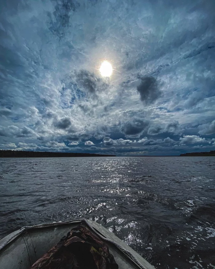 A storm is coming - My, Arkhangelsk, Northern dvina, The photo