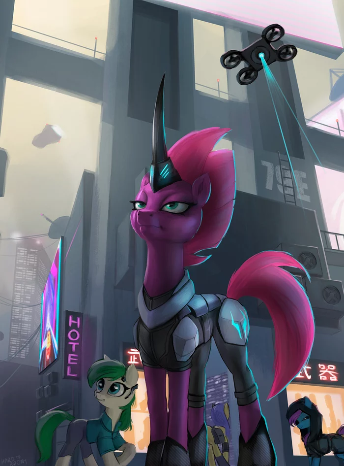 Под руководством генерала Темпест - My Little Pony, Tempest Shadow, Hardbrony