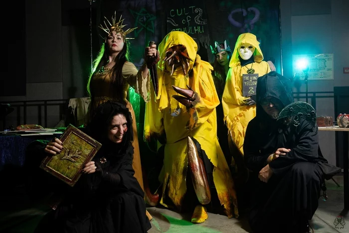 Cthulhu Cult at EpicCon Moscow - My, Hastur, Dagon, Howard Phillips Lovecraft, Cult, Cthulhu, Longpost