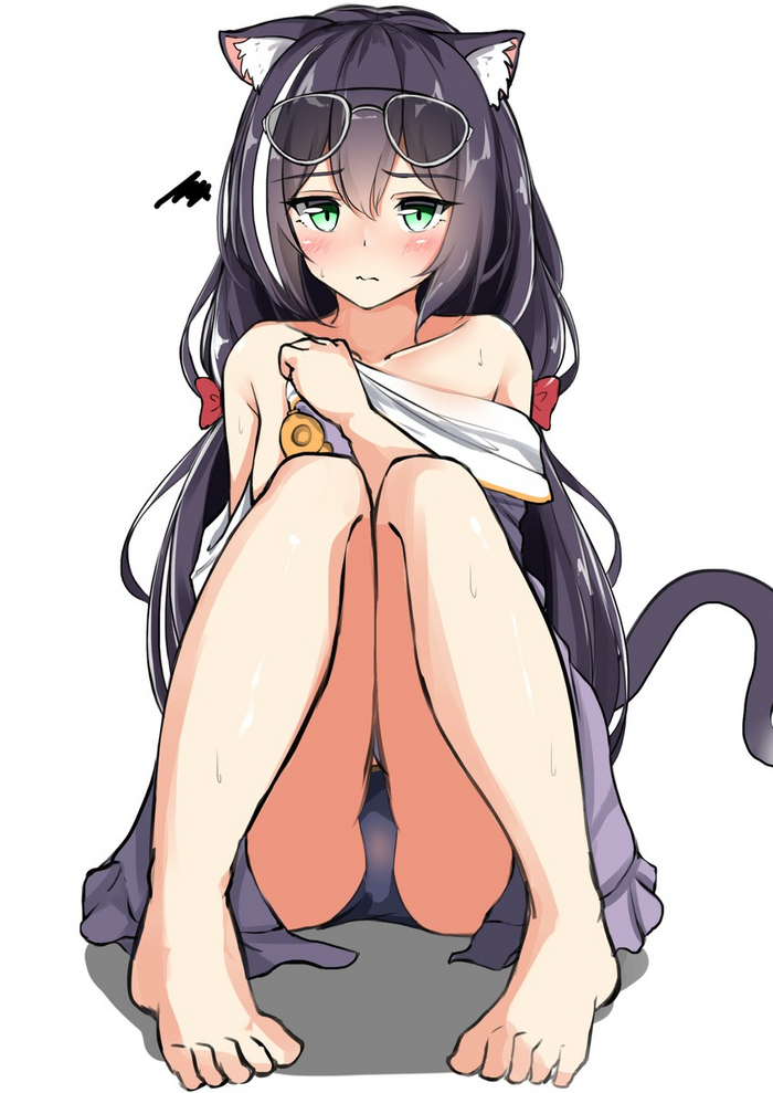 Лучшая кошкодевка Аниме, Anime Art, Princess Connect! Re:Dive, Kiruya Momochi, Длиннопост, Animal Ears