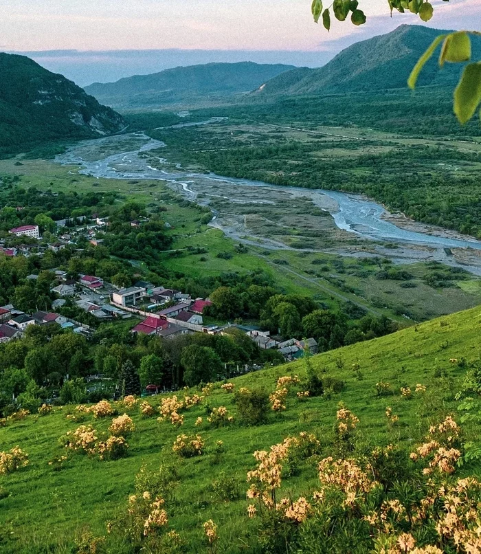 Balta village, North Ossetia - The photo, beauty, Nature, beauty of nature, North Ossetia Alania, Caucasus, Longpost