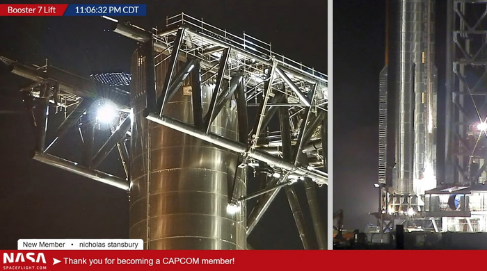   SH B7         " "! SpaceX, Starship, -, , YouTube,   , 