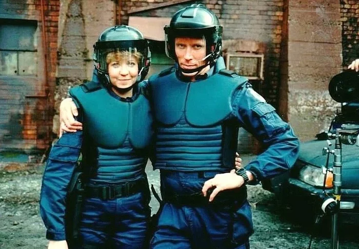 RoboCop and his partner share the same birthday - today! - Actors and actresses, Birthday, Hollywood, Celebrities, Robocop, Peter Weller, Photos from filming
