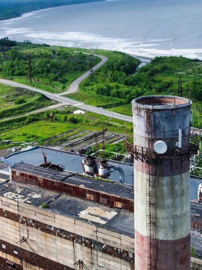 Sakhalinskaya GRES - Sakhalin, Дальний Восток, Gres, Abandoned, Sea of ??Okhotsk, Travel across Russia, The nature of Russia, The photo, Longpost