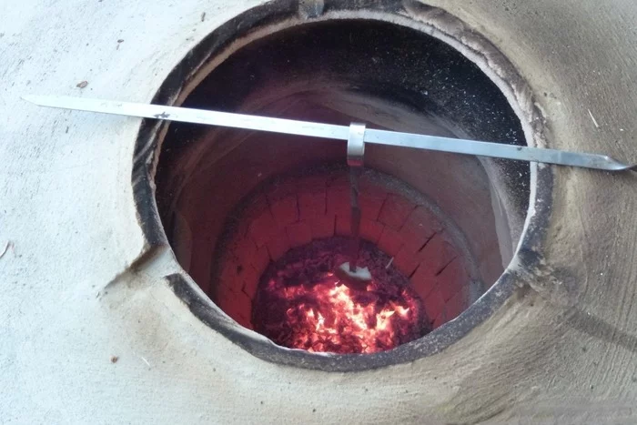 I cook in the tandoor. - My, Preparation, Tandoor, Meat, Shurpa, Longpost