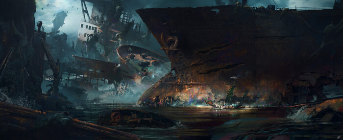 Forbidden places , ArtStation, , , 