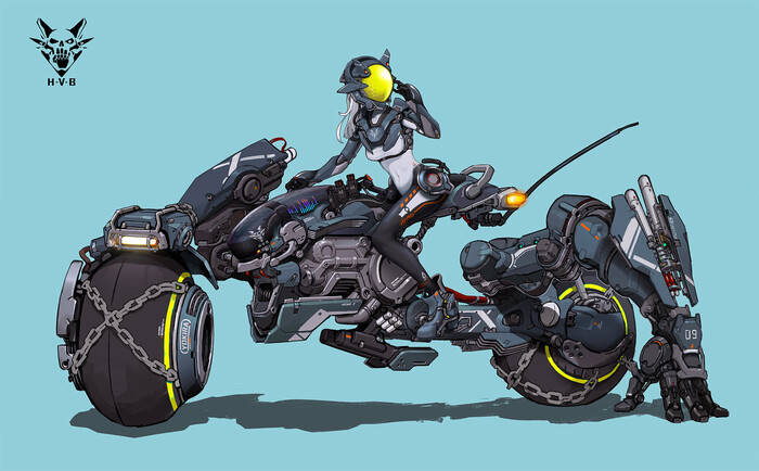 Mecha , ArtStation, , , Anime Art, 