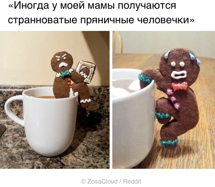 Wonderful gingerbread - ADME, Screenshot, Picture with text, Reddit, Gingerbread man