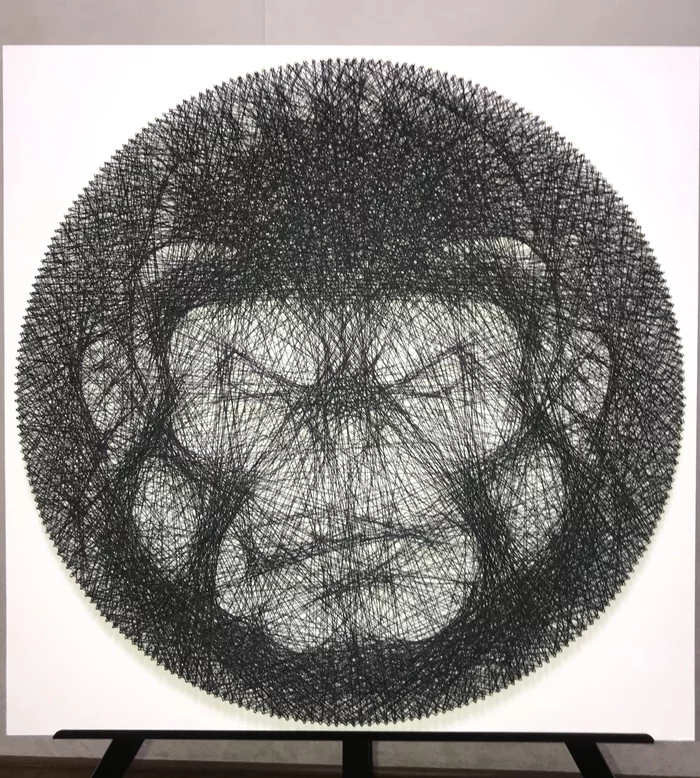 Новая работа - Моё, Хобби, Своими руками, String Art, Искусство, Рукоделие без процесса