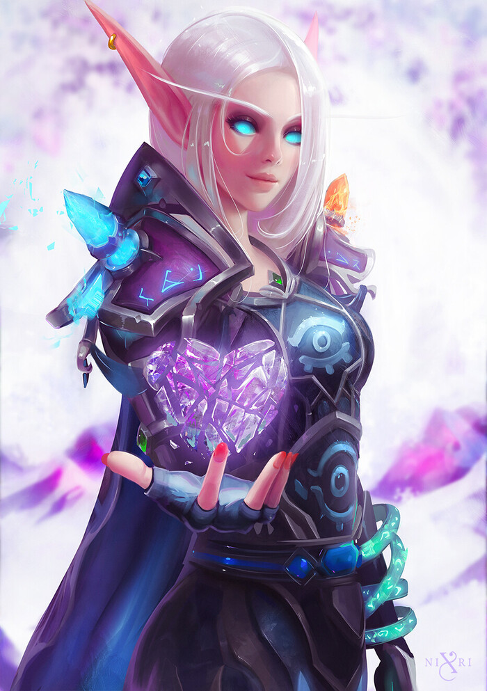 Nixri Art , ArtStation, , , World of Warcraft, League of Legends, Original Character, ,  , , , Nixri, 