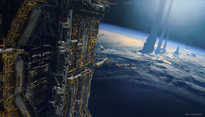 Approaching the Stars , ArtStation,  , ,  ,  , , Paul Chadeisson, 