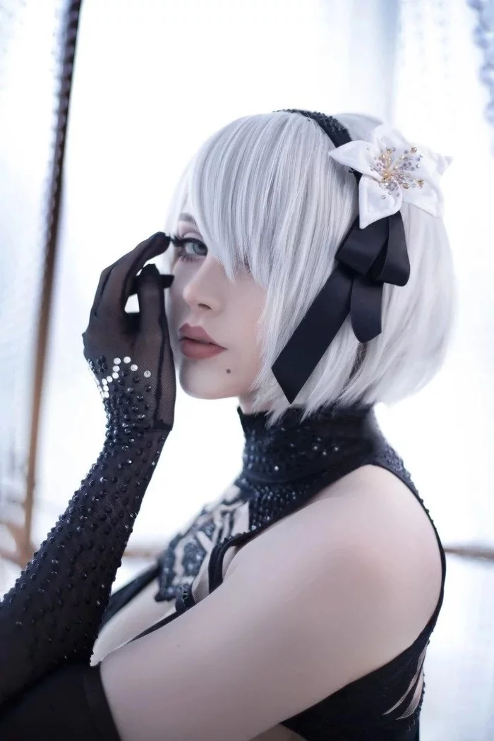 Beautiful flower - NSFW, Cosplay, Games, NIER Automata, NIER, Yorha unit No 2 type B, Android, Girls, Erotic, The photo, Longpost