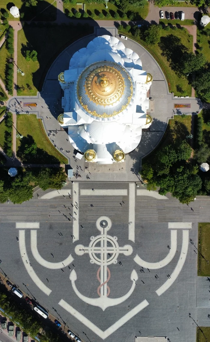 Naval Cathedral of St. Nicholas the Wonderworker - Kronstadt, The cathedral, Quadcopter, The photo, My