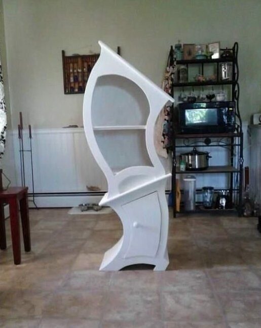 Furniture from Wonderland - Furniture, Interior, Unusual, A shelf, Chair, Longpost