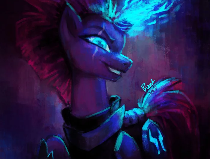 - Тебя-то я и ждала - Арт, My Little Pony, PonyArt, Tempest Shadow