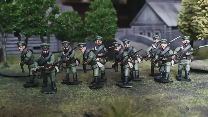 World War I, miniatures - My, World War I, Miniature, Wargame, Modeling, Toy soldiers, Longpost
