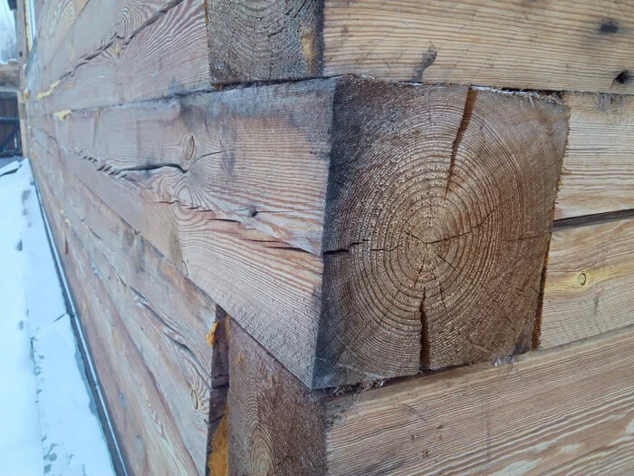 How to build from shaggy timber so that no cracks are visible? - My, Construction, Building, Wood products, Repair, Timber house