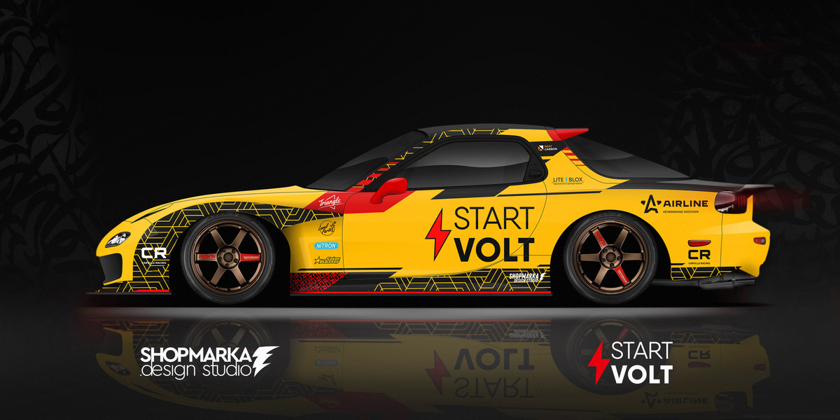 Mazda RX-7 Антона Клямко - новая машина к 3-му этапу RDS GP