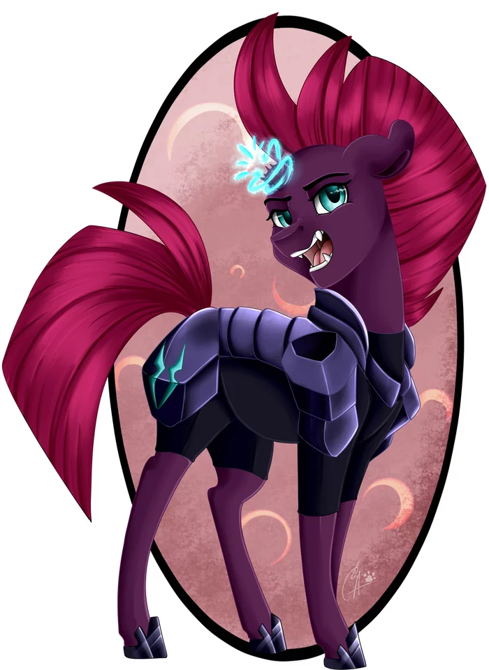 Зубки - Арт, My Little Pony, PonyArt, Tempest Shadow