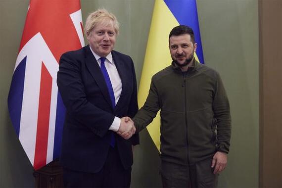 Johnson warns of 'terrifying consequences' of forcing Kyiv into unfavorable peace - My, Politics, Media and press, TASS, NATO, West, news, European Union, Vladimir Zelensky, Boris Johnson