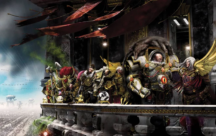 Вархаммер40к для чайников. Примархи: Хорус Луперкаль - Horus Heresy, Sons of Horus, Мат, Длиннопост, Horus, Warhammer, Warhammer 40k, Adeptus Astartes, Темное фэнтези, Chaos Space marines, Моё