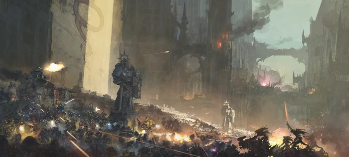 Вархаммер40к для чайников. Примархи: Хорус Луперкаль - Horus Heresy, Sons of Horus, Мат, Длиннопост, Horus, Warhammer, Warhammer 40k, Adeptus Astartes, Темное фэнтези, Chaos Space marines, Моё