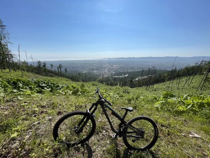 Lift not working? - My, A bike, The mountains, Mtb, Sakhalin, Nature, Longpost