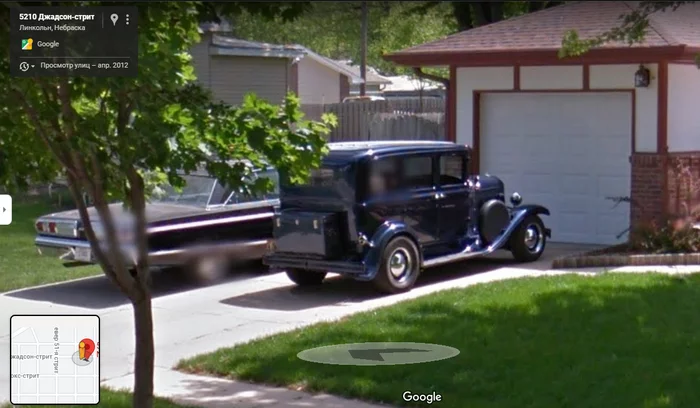 Interesting find - Retro car, Auto, Google street view