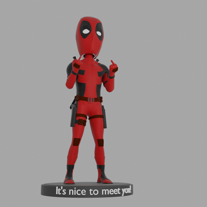 Deadpool , 3D , 3D , , Blender