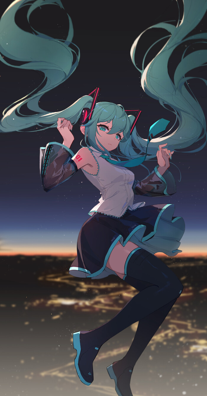 Lance Liu Art , ArtStation, Hatsune Miku, Ranni The Witch, Arknights, Nian, Dusk (Arknights), Anime Art, 